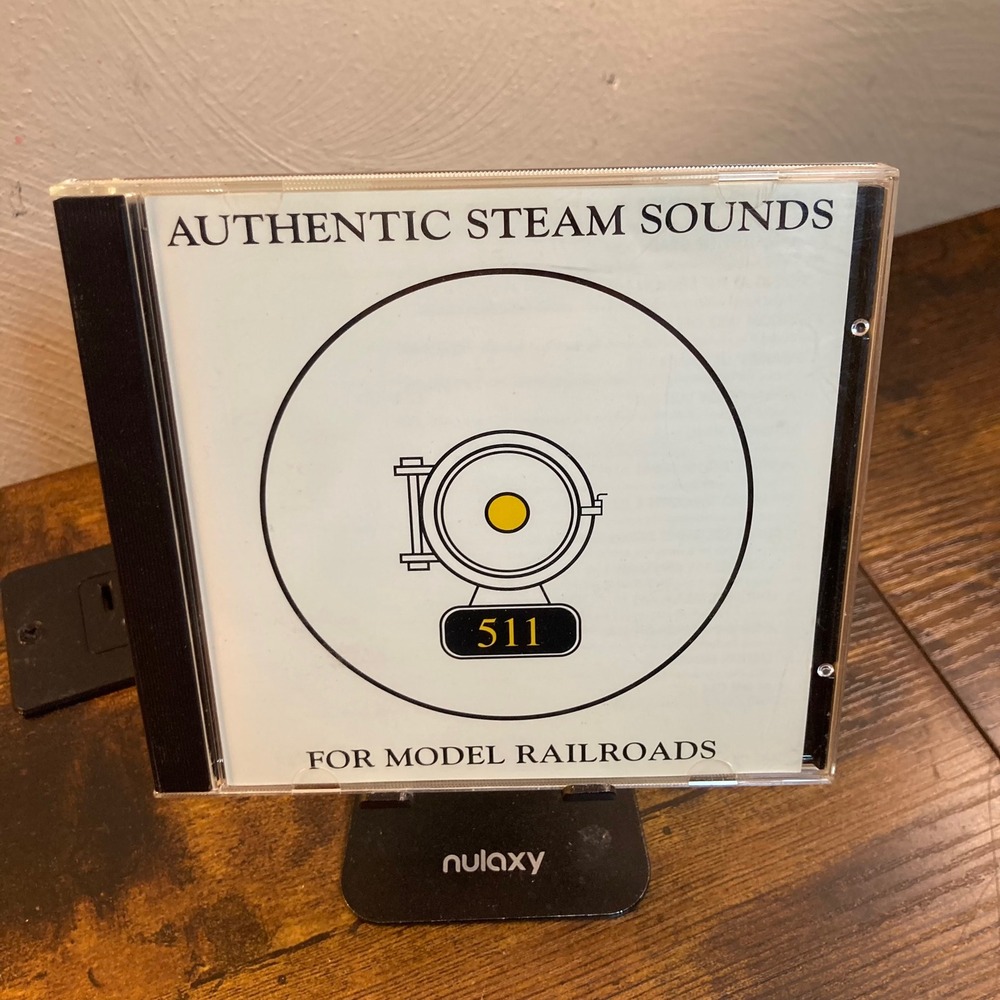 Authentic Steam Sounds Collectors Edition CD for Model Railroads 1995 RGS02